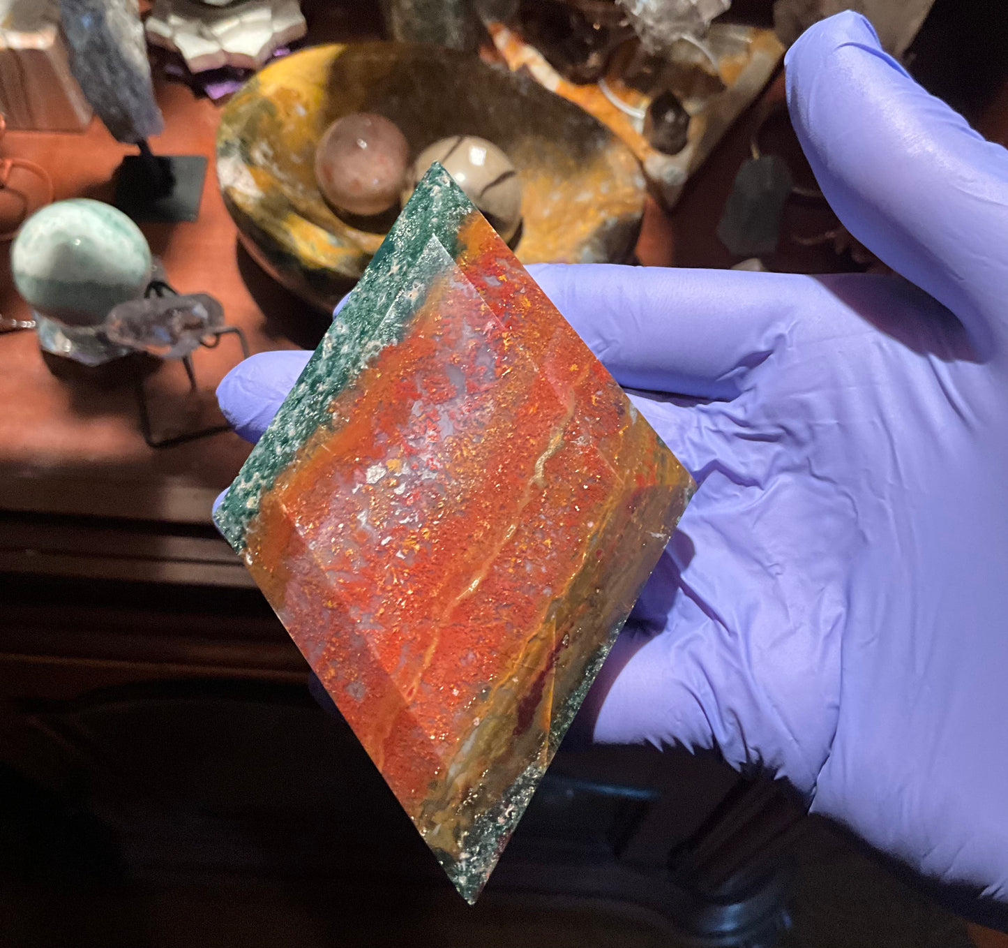 Red Jasper Diamond