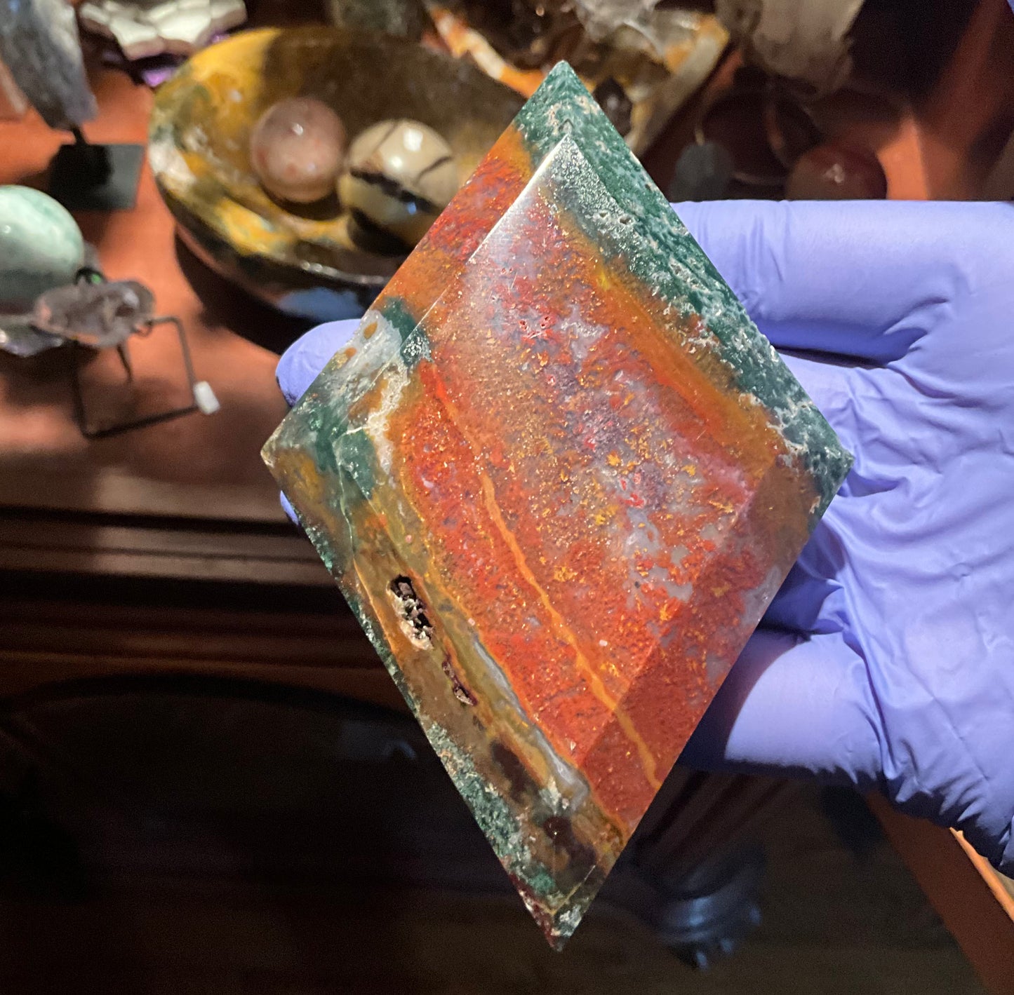 Red Jasper Diamond