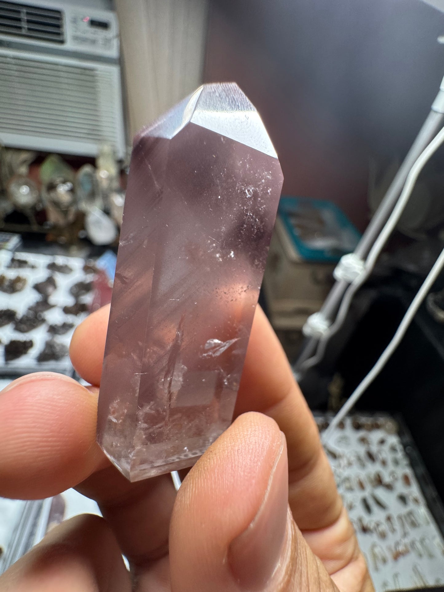 AAA+ Saturated Pink Lithium Quartz Tower