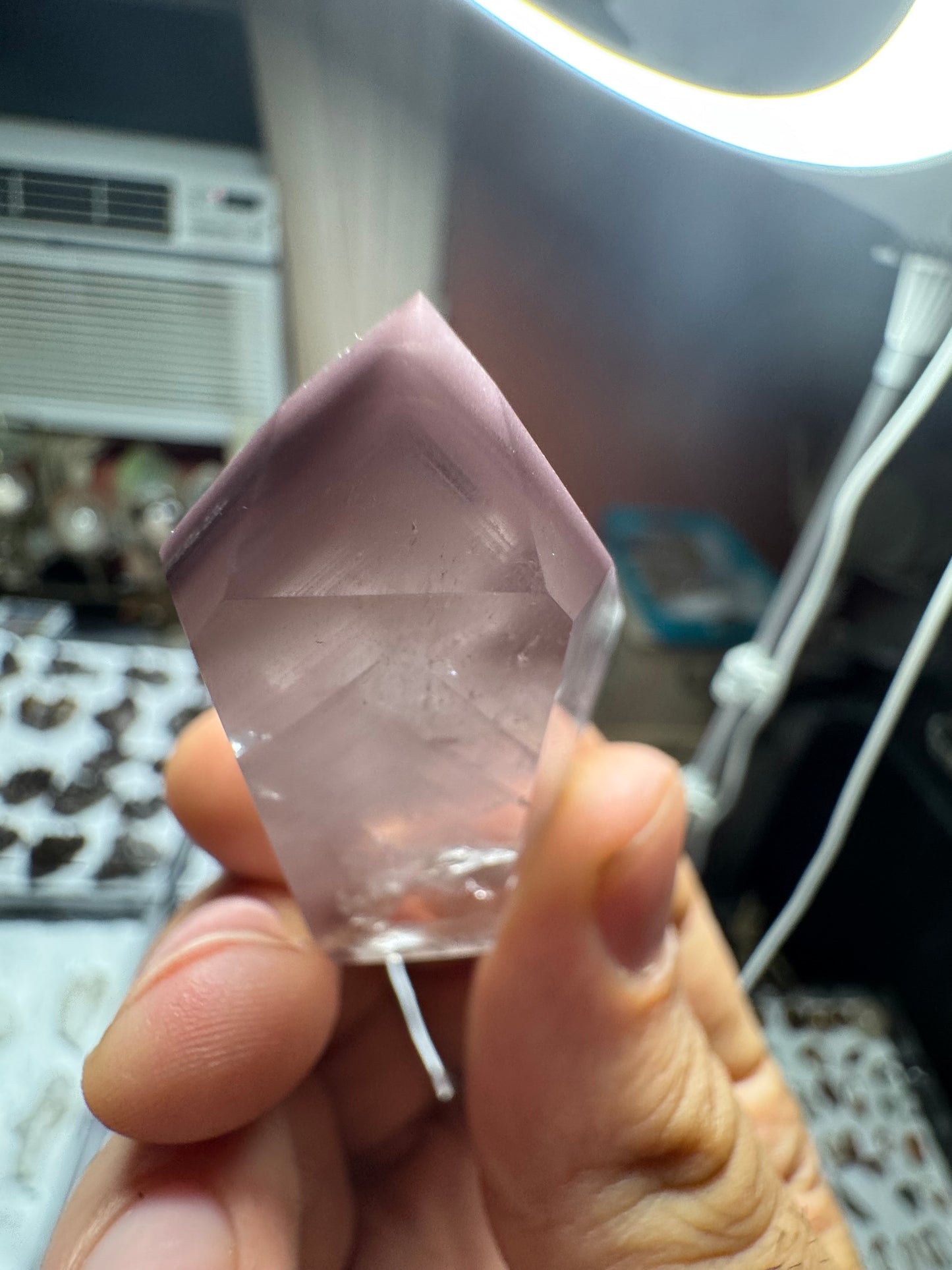 AAA+ Saturated Pink Lithium Quartz Tower