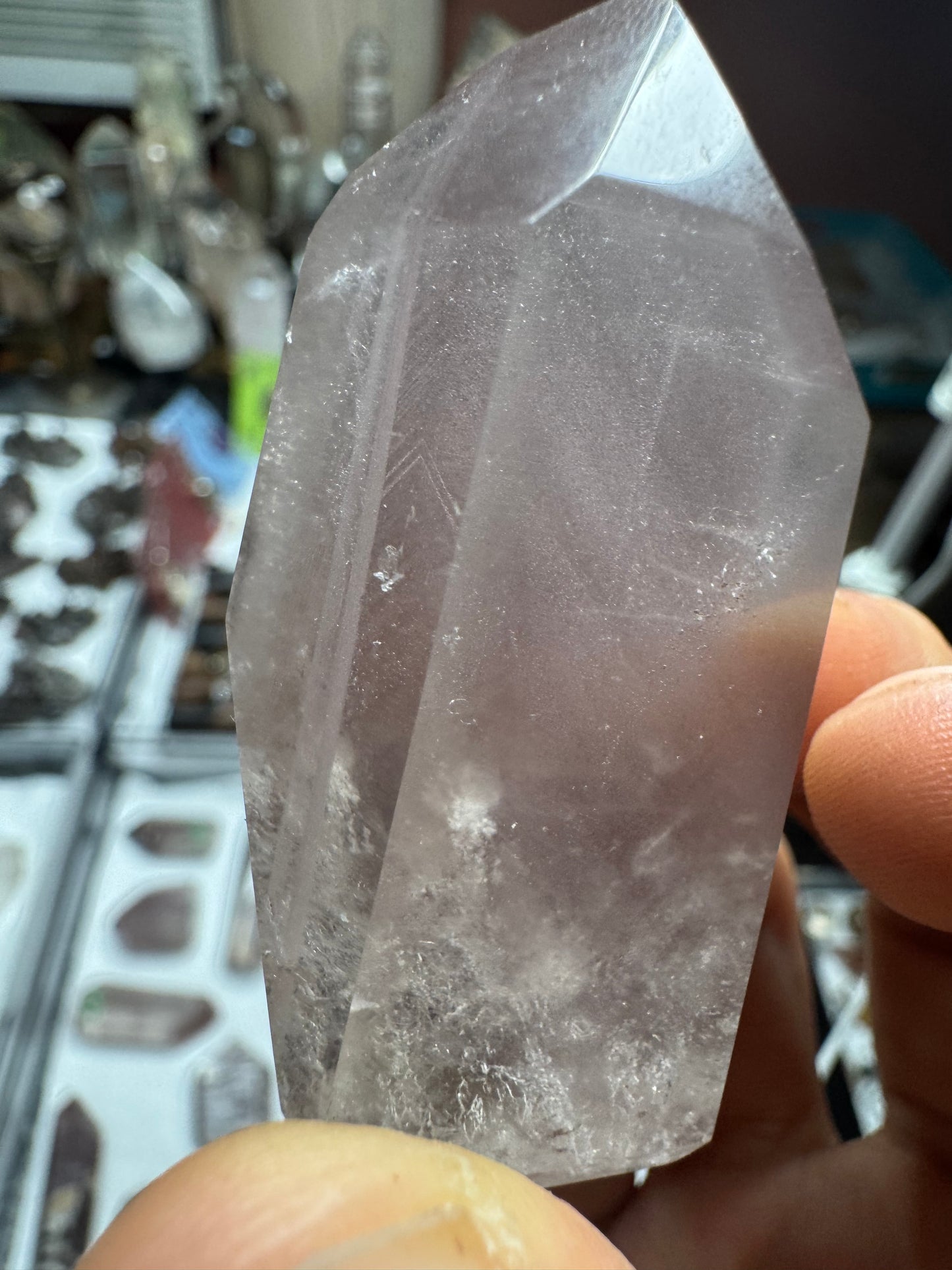 AAA+ Pink Lithium Quartz Tower