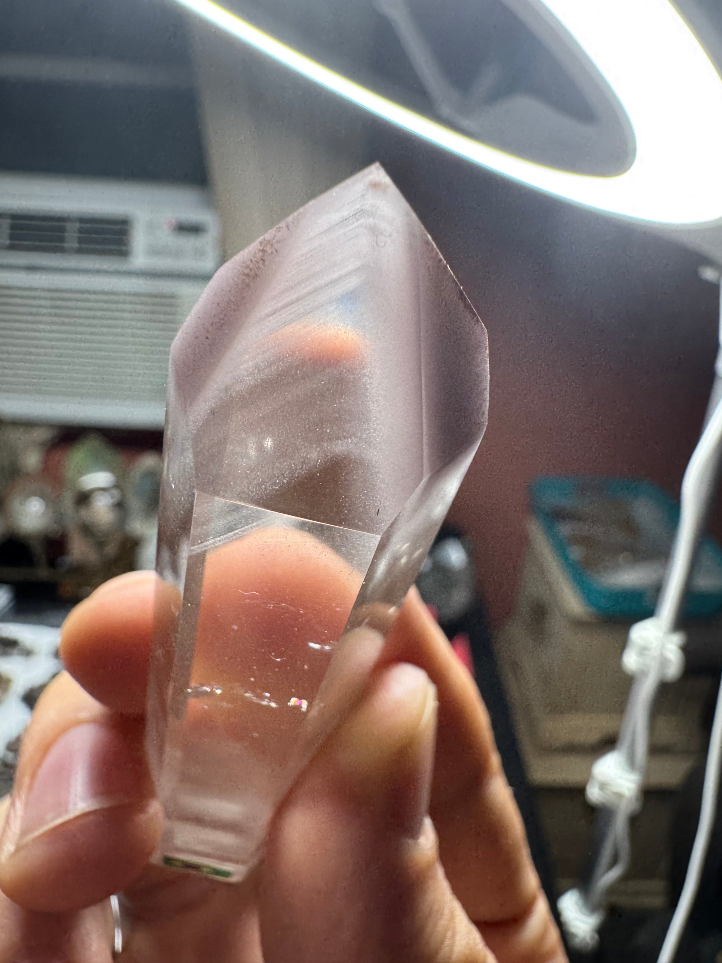 AAA+ Pink Lithium Lemurian Quartz Tower