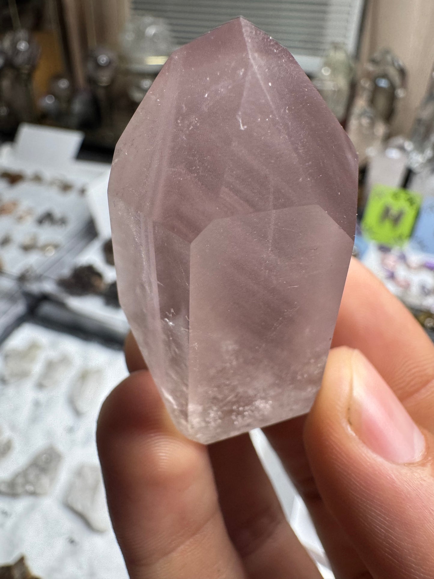AAA+ Pink Lithium Quartz Tower