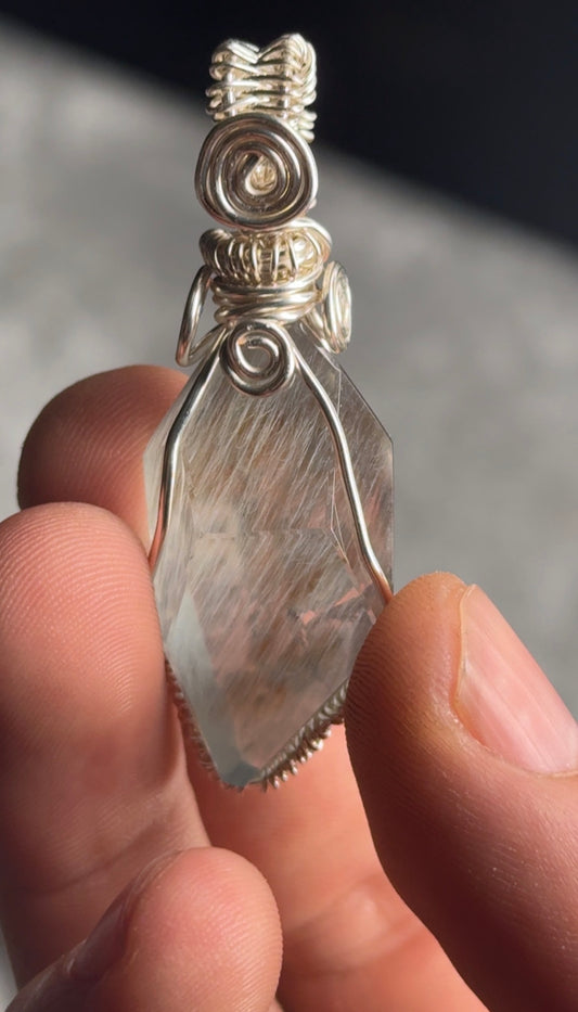 Blue Tara Quartz Custom Pendant