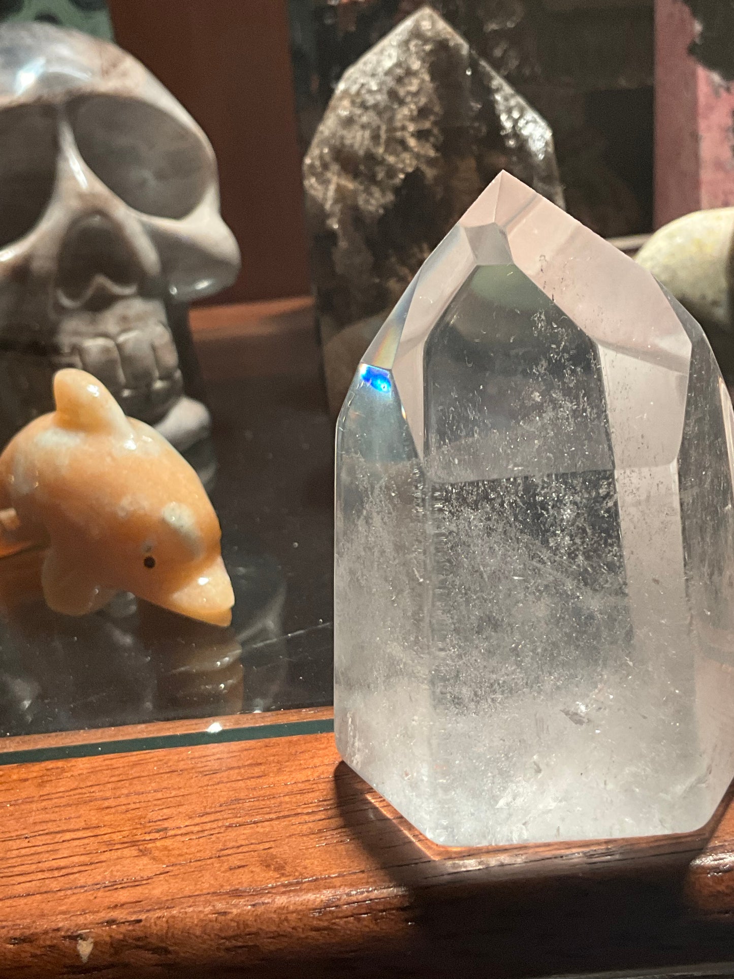 Clear Quartz Tower