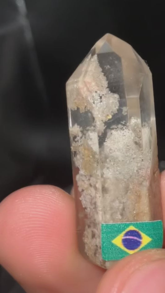 AA Garden Quartz With Chlorite Phantom Mini Tower