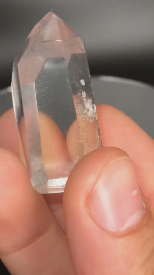 AAA Black Phantom Lemurian With Rutile