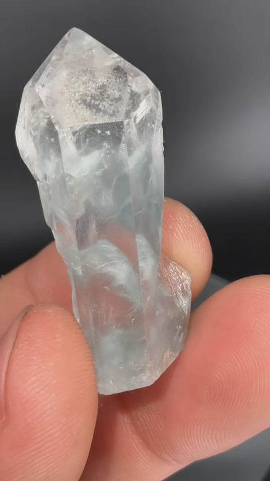 AAA Blue Tara Quartz With Key