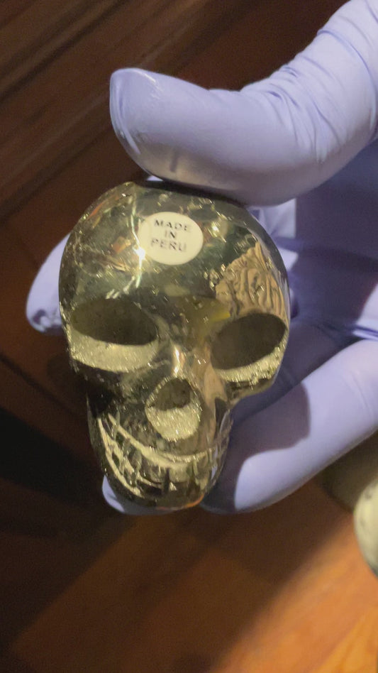 Pyrite Skull B