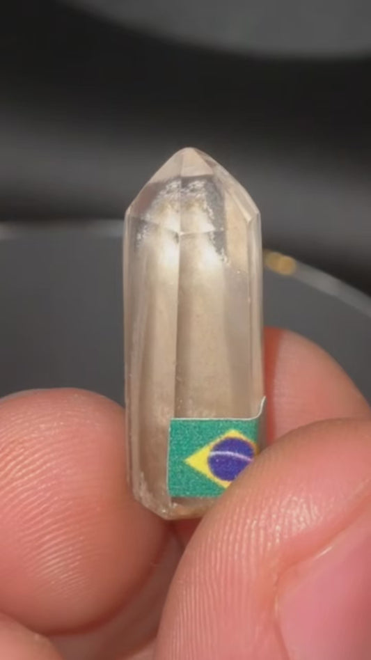 AAA Garden Quartz With Chlorite Phantom Mini Tower