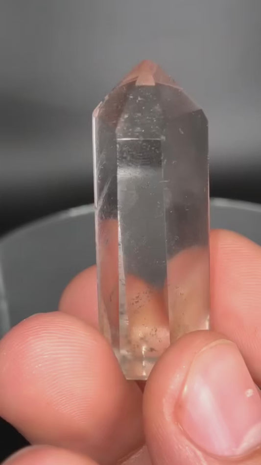 AAA Black Phantom Light Smoky Lemurian