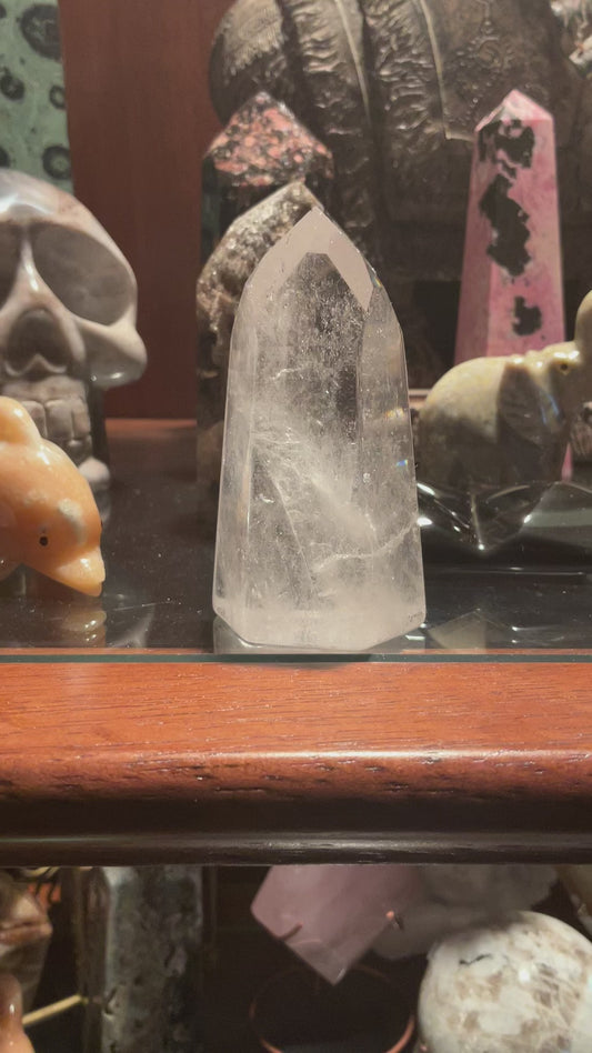 Clear Quartz Tower