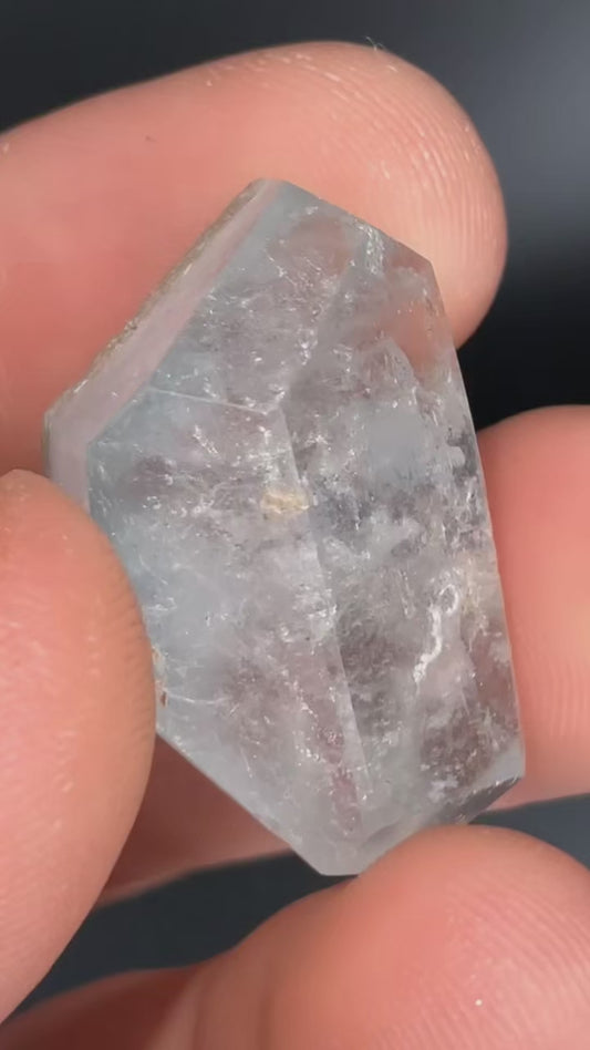 Cotton Ball Blue Amphibole