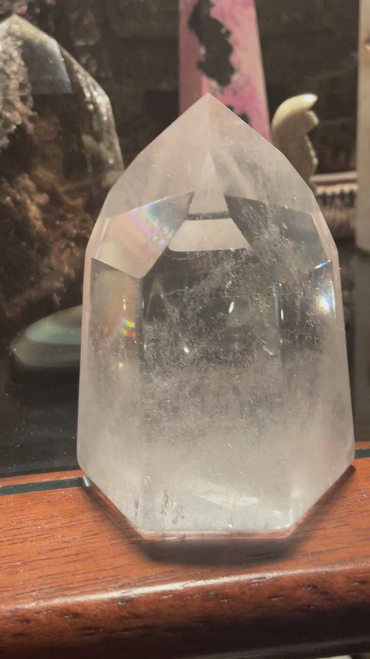 Clear Quartz Tower